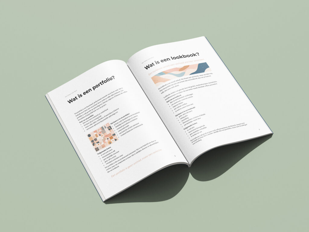 InDesign ebook layout – inside pages.