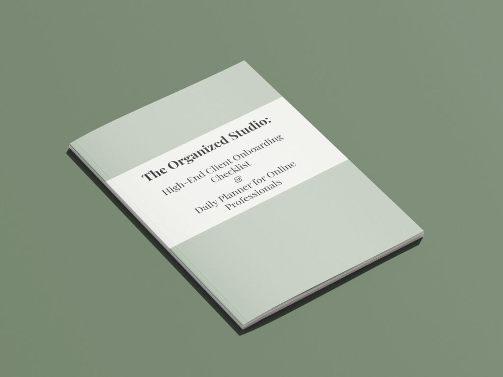 Client Onboarding Checklist Mockup